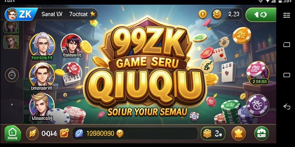 Tangkapan layar gameplay 99ZK yang menarik dan interaktif.