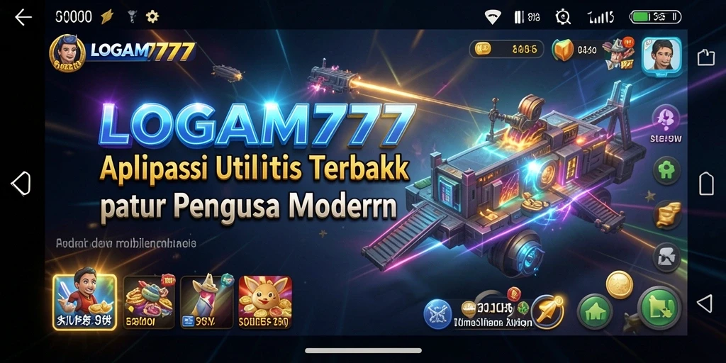 Tangkapan layar utama LOGAM777 menampilkan antarmuka aplikasi yang intuitif.