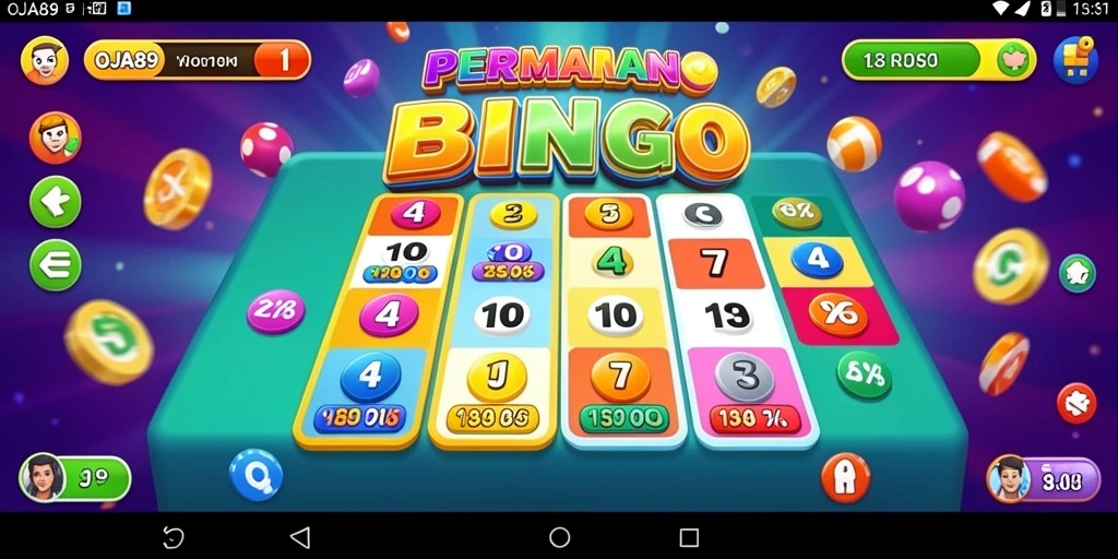 Screenshot gameplay <strong>OJA89</strong> yang menunjukkan keseruan permainan Bingo.