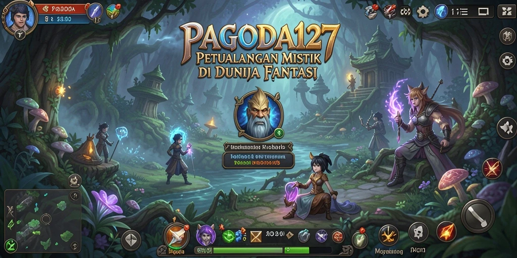 Tampilan gameplay menakjubkan dalam dunia petualangan