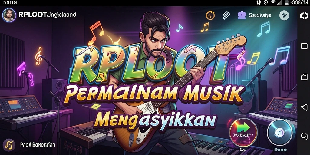 Tampilan gameplay RPLOOT yang seru dan interaktif.