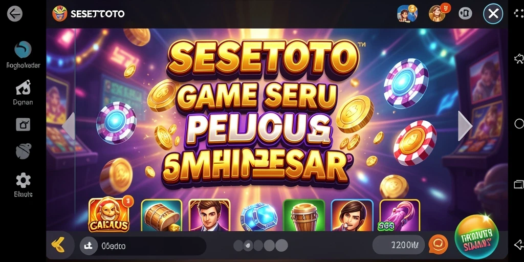 Screenshot gameplay SESETOTO yang menunjukkan keseruan permainan Slot.