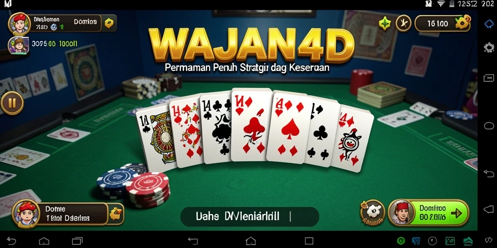 Tampilan gameplay seru WAJAN4D dengan grafis menarik.